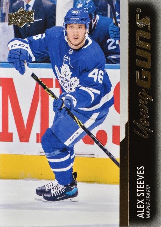 Alex Steeves #742 Toronto Maple Leafs | 2021-22 Upper Deck