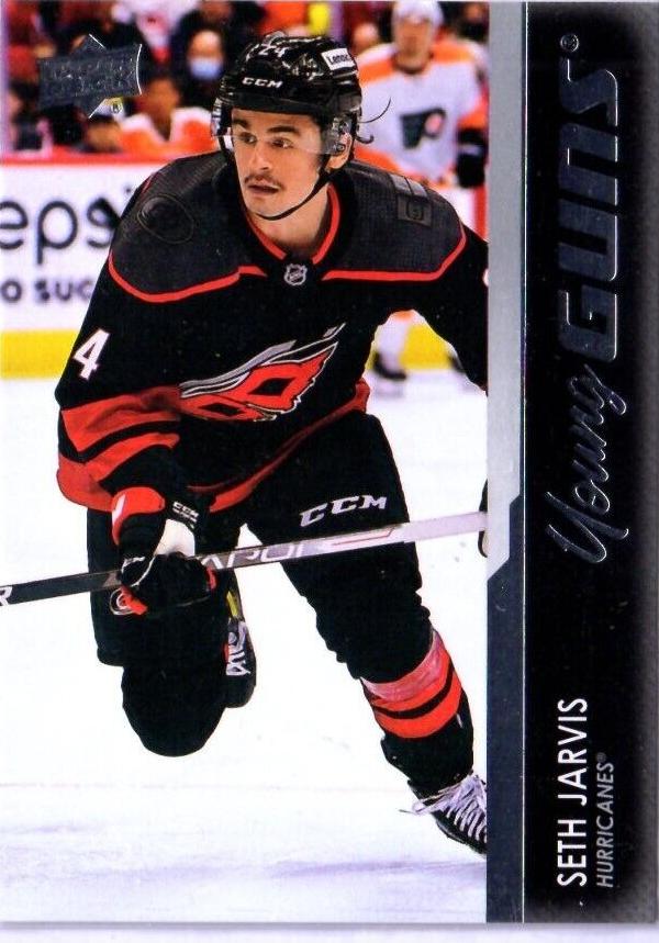 Seth Jarvis #745 Carolina Hurricanes | 2021-22 Upper Deck