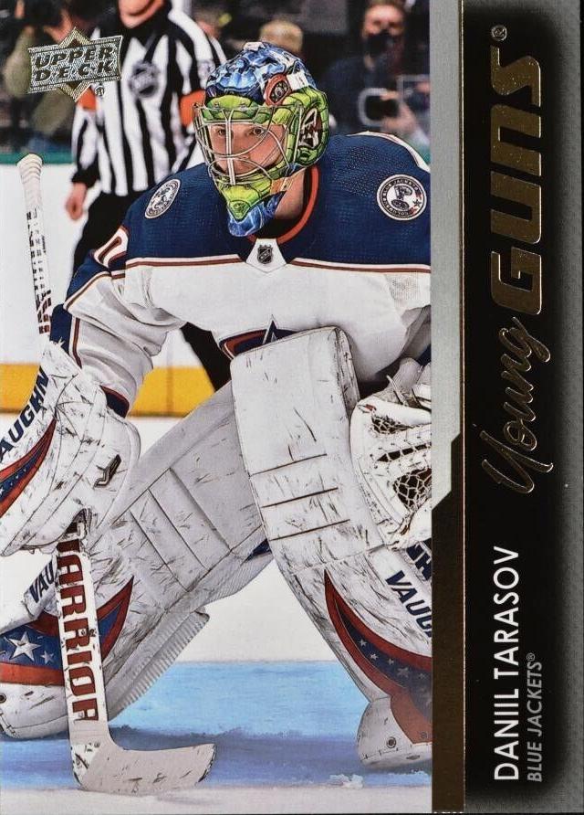 Daniil Tarasov #747 Columbus Blue Jackets | 2021-22 Upper Deck
