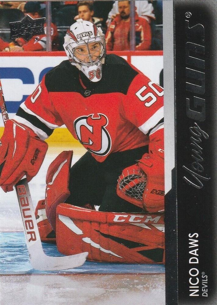 Nico Daws #748 New Jersey Devils | 2021-22 Upper Deck