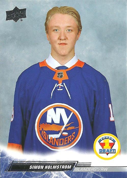 Simon Holmstrom #748 New York Islanders | 2022-23 Upper Deck