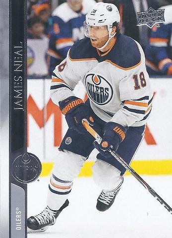 James Neal #74 Edmonton Oilers | 2020-21 Upper Deck