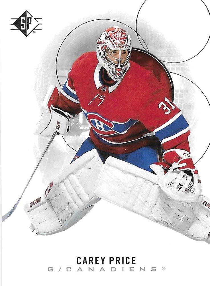 Carey Price #74 Montreal Canadiens | 2020-21 SP