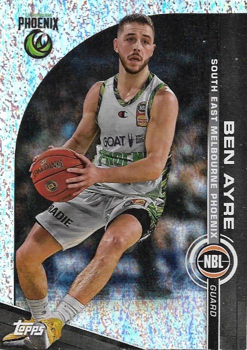 Ben Ayre #74 S.E. Melbourne Phoenix | 2023-24 Topps NBL - Opal Parallel