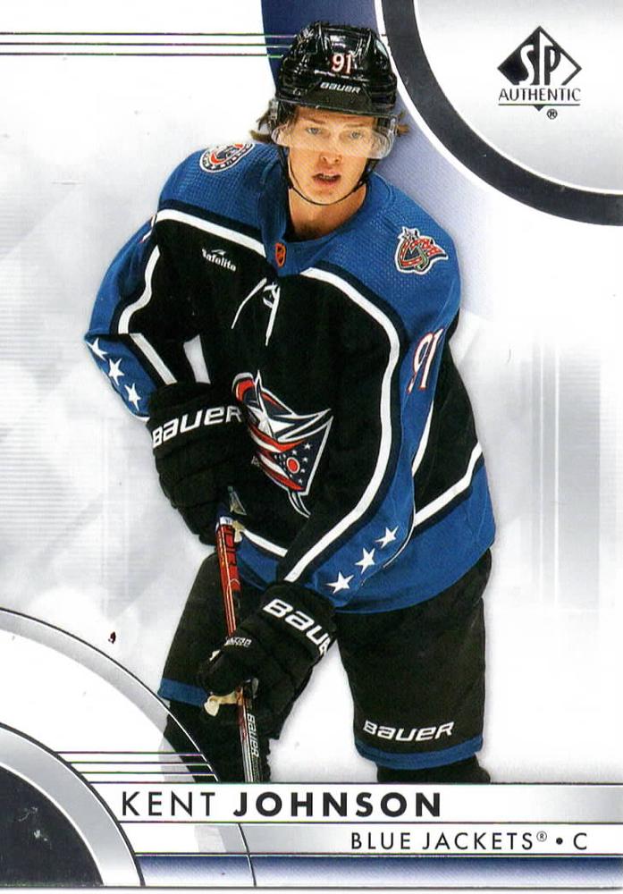Kent Johnson #74 Columbus Blue Jackets | 2023-24 SP Authentic