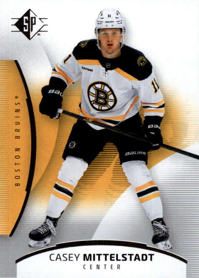 Casey Mittelstadt #74 Boston Bruins | 2025-26 Upper Deck SP Hockey