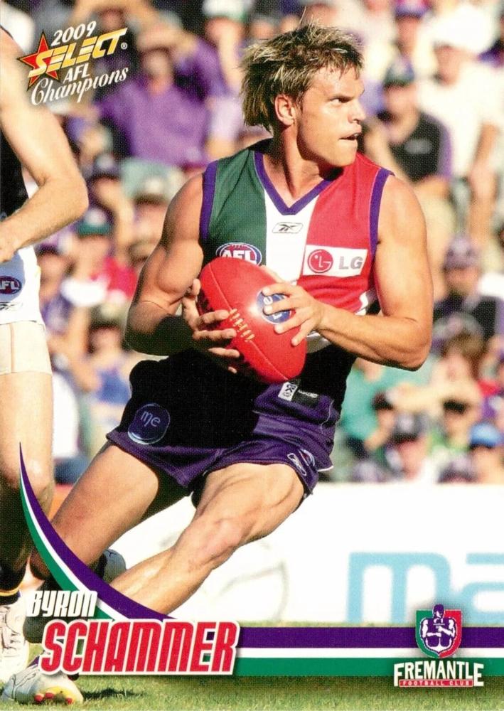 Byron Schammer #75 Fremantle Dockers | 2009 Select AFL Champions