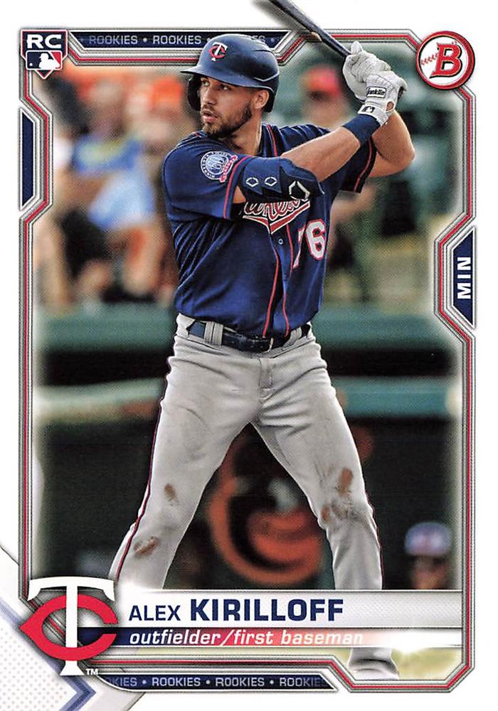 Alex Kirilloff #75 Minnesota Twins | 2021 Bowman
