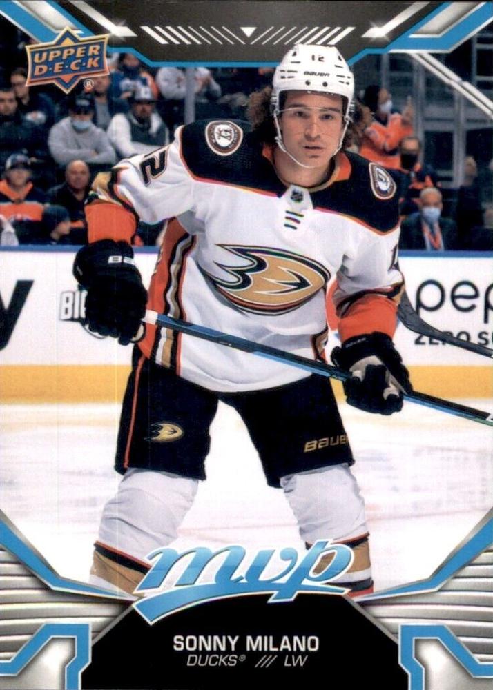Sonny Milano #75 Anaheim Ducks | 2022-23 Upper Deck MVP