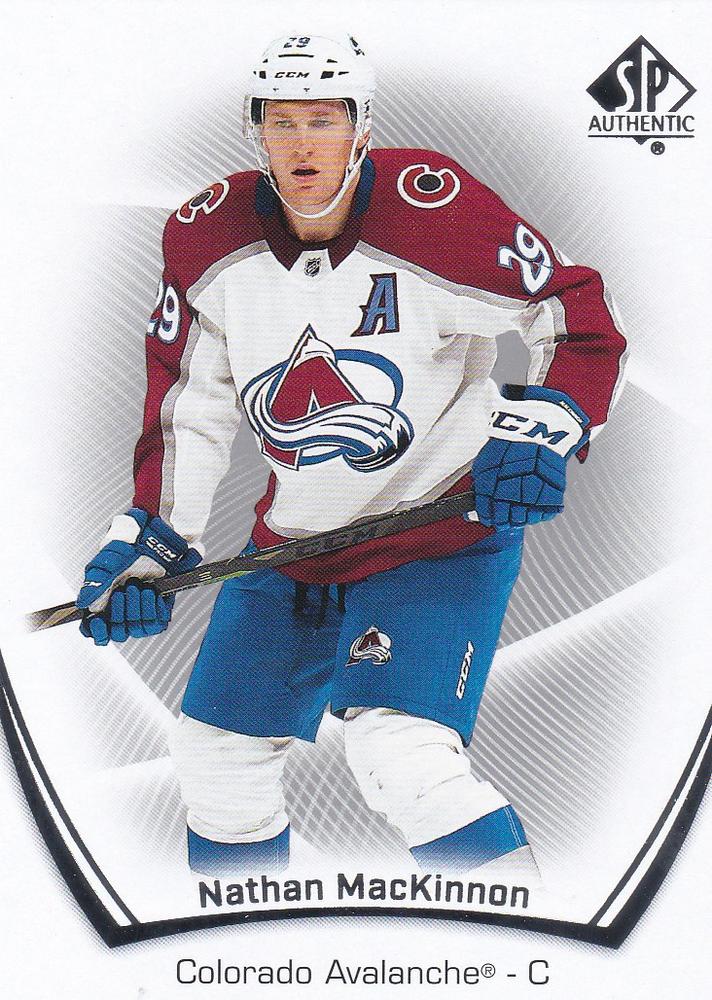 Nathan MacKinnon #75 Colorado Avalanche | 2021-22 SP Authentic