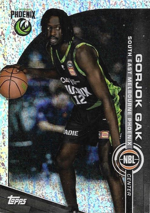 Gorjok Gak #75 S.E. Melbourne Phoenix | 2023-24 Topps NBL - Opal Parallel