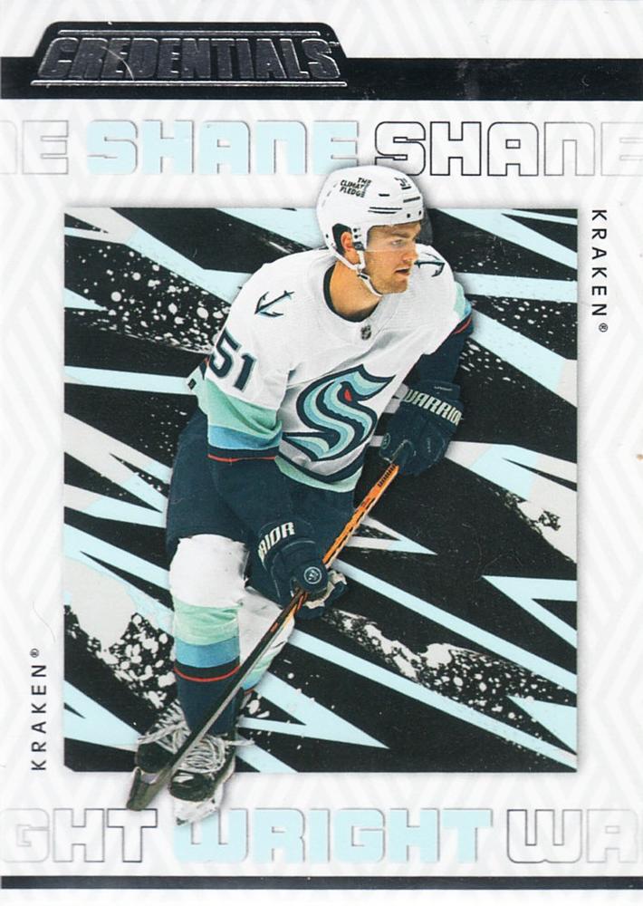 Shane Wright #75 Seattle Kraken | 2023-24 Upper Deck Credentials
