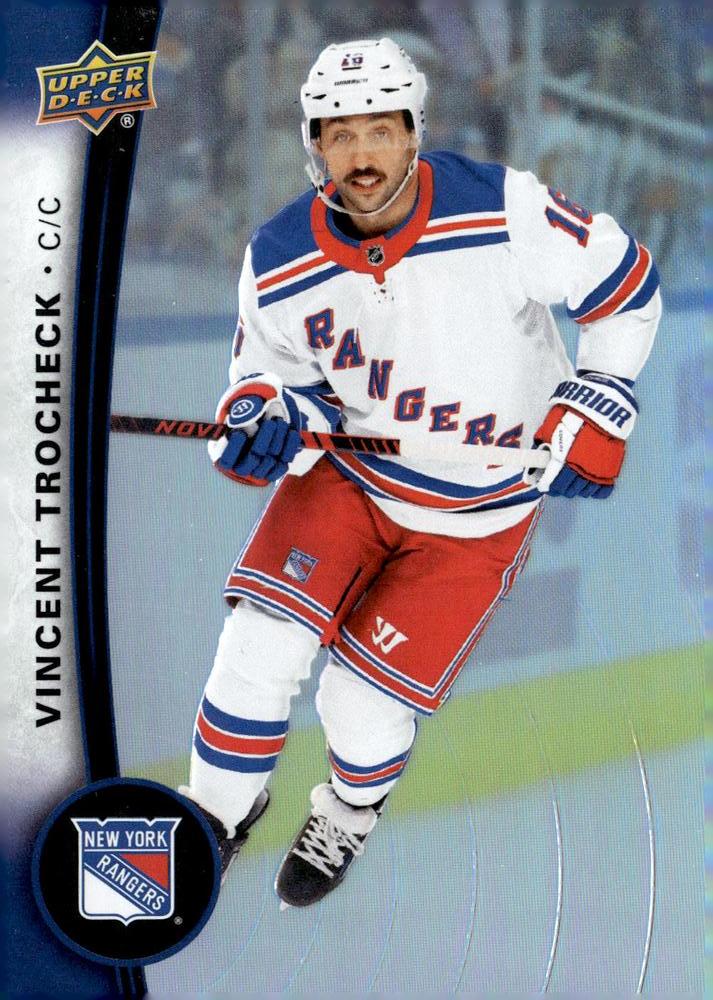 Vincent Trocheck #75 New York Rangers | 2025-26 Upper Deck Tim Hortons Collector's Series