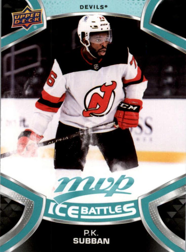 P.K. Subban #76 New Jersey Devils | 2021-22 Upper Deck MVP Ice Battles