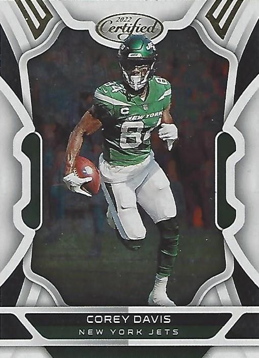 Corey Davis #76 New York Jets | 2022 Panini Certified | NFL Football