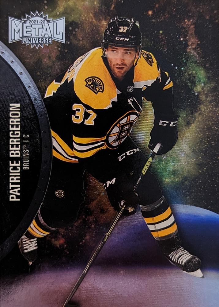 Patrice Bergeron #76 Boston Bruins | 2021-22 SkyBox Metal Universe