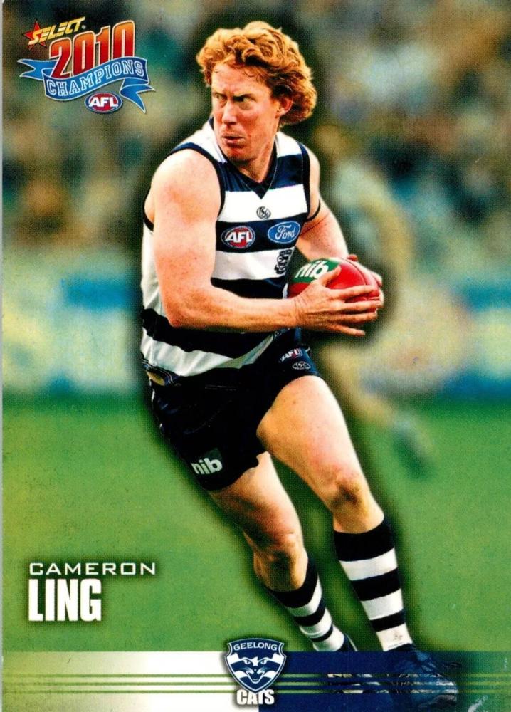 Cameron Ling #77 Geelong Cats | 2010 Select AFL Champions