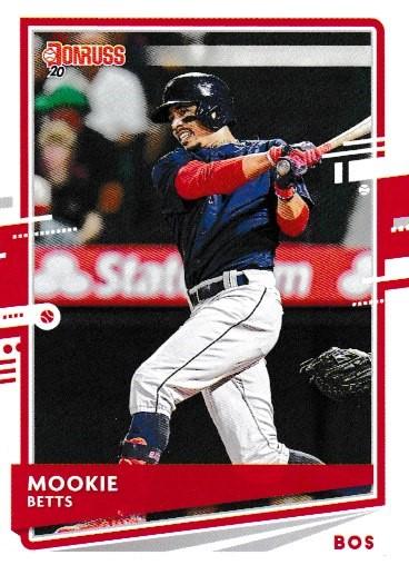 Mookie Betts #77 Boston Red Sox | 2020 Donruss