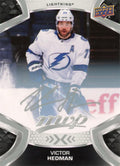 Victor Hedman #77 Tampa Bay Lightning | 2021-22 Upper Deck MVP Silver Script