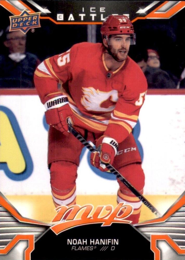 Noah Hanifin #77 Calgary Flames | 2022-23 Upper Deck MVP Ice Battles