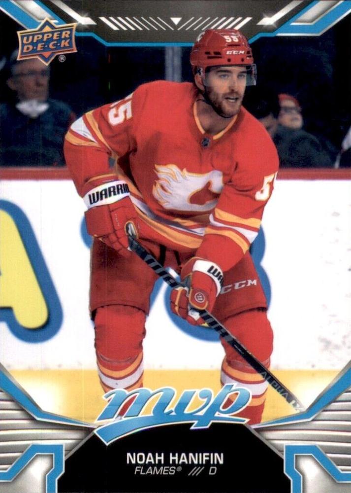 Noah Hanifin #77 Calgary Flames | 2022-23 Upper Deck MVP