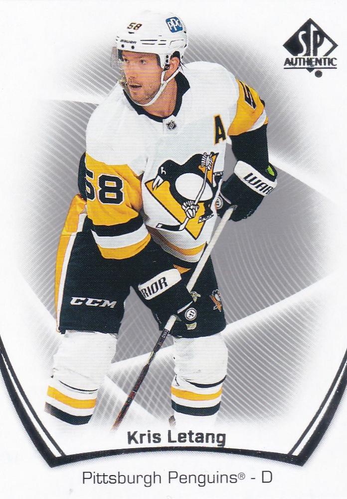 Kris Letang #77 Pittsburgh Penguins | 2021-22 SP Authentic