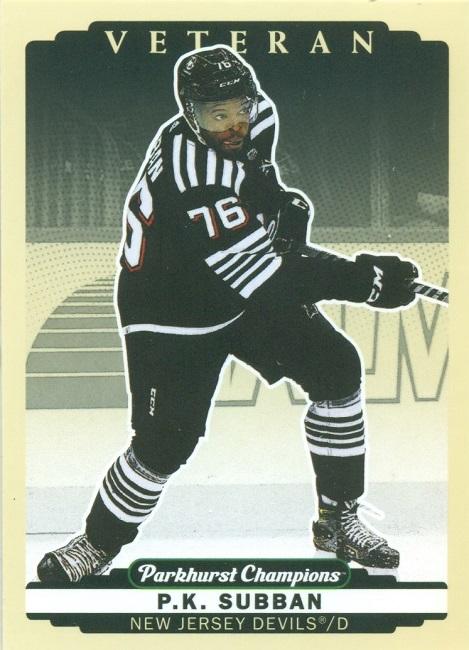 P.K. Subban #77 New Jersey Devils | 2022-23 Parkhurst Champions