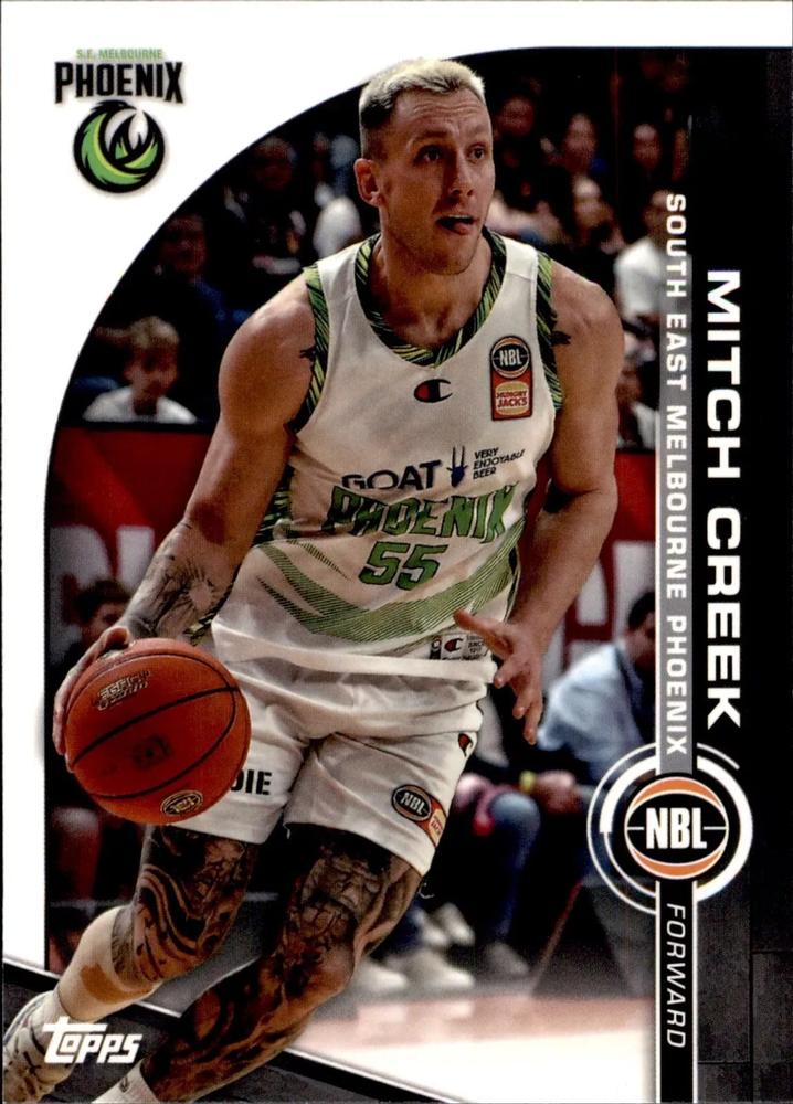 Mitch Creek #77 S.E. Melbourne Phoenix | 2023-24 Topps NBL