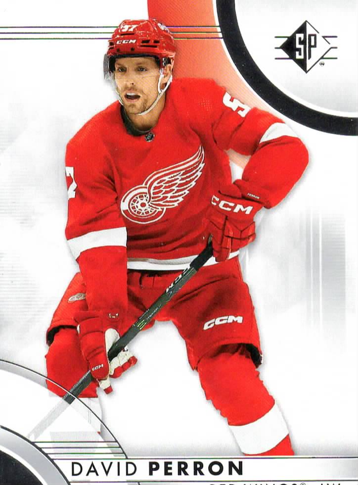 David Perron #77 Detroit Red Wings | 2023-24 SP Authentic