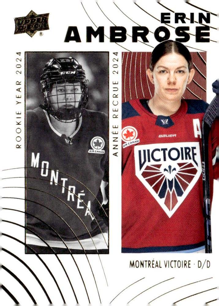 Erin Ambrose #77 Montreal Victoire | 2024-25 Upper Deck Tim Hortons Retrospective Rookies