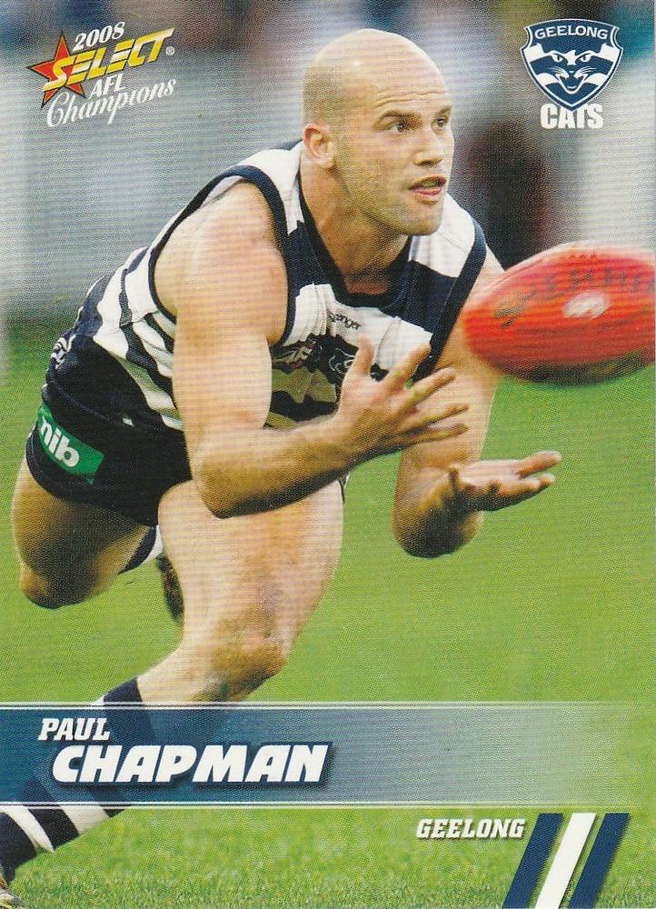 Paul Chapman #78 Geelong Cats | 2008 Select AFL Champions