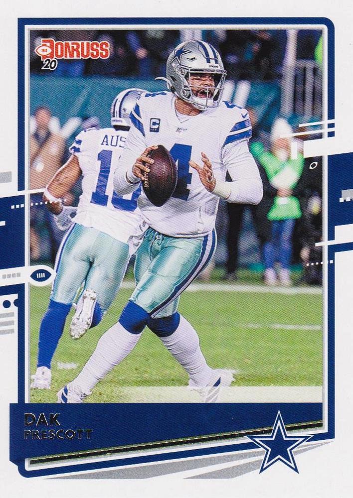 Dak Prescott #78 Dallas Cowboys | 2020 Panini Donruss | NFL Football