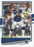 Dak Prescott #78 Dallas Cowboys (Blue jersey) | 2020 Panini Donruss | NFL Football