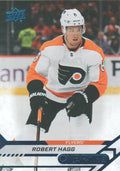 Robert Hagg #78 Philadelphia Flyers | 2020-21 Upper Deck Overtime Blue Foil