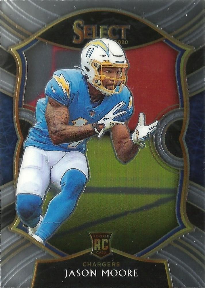 Jason Moore #78 Los Angeles Chargers | 2020 Panini Select |  | NFL Football