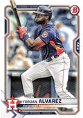 Yordan Alvarez #78 Houston Astros | 2021 Bowman