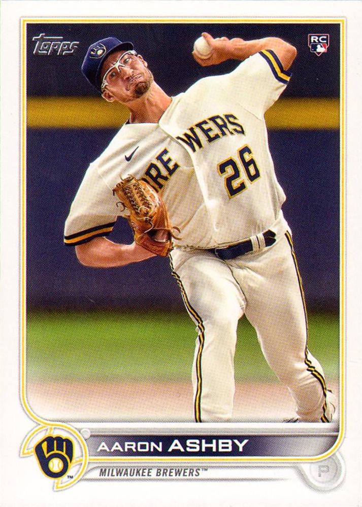 Aaron Ashby #78 Milwaukee Brewers | 2022 Topps