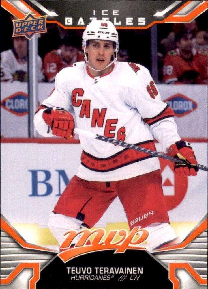 Teuvo Teravainen #78 Carolina Hurricanes | 2022-23 Upper Deck MVP Ice Battles