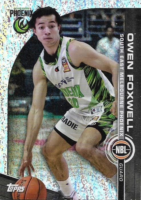Owen Foxwell #78 S.E. Melbourne Phoenix | 2023-24 Topps NBL - Opal Parallel