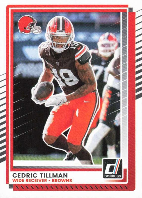 Cedric Tillman #78 Cleveland Browns | 2025 Donruss | NFL Football