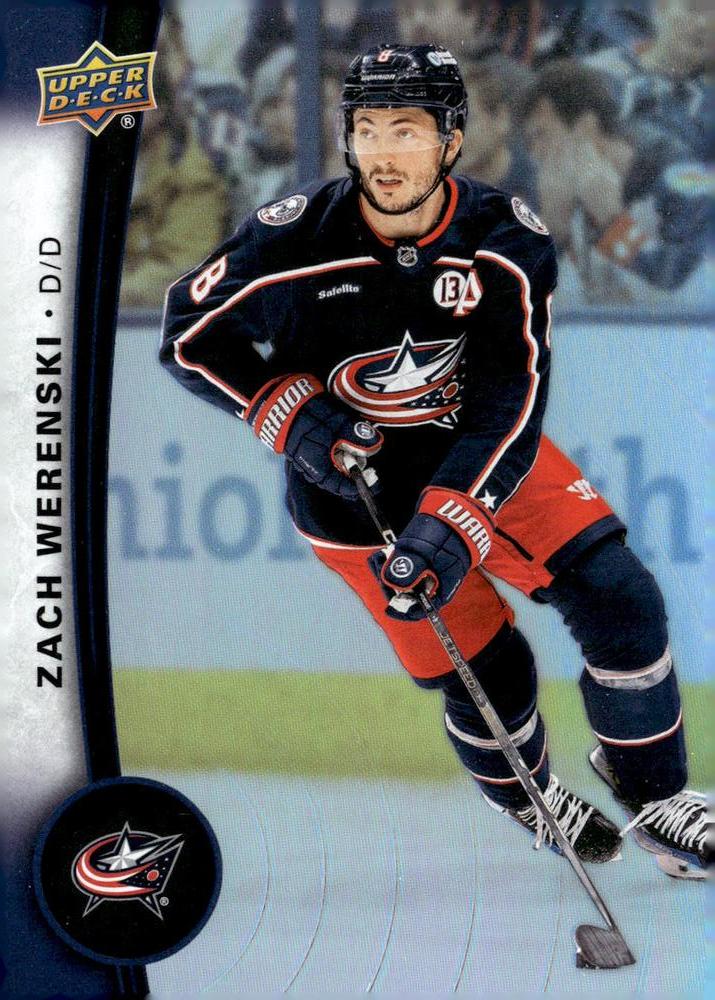 Zach Werenski #78 Columbus Blue Jackets | 2025-26 Upper Deck Tim Hortons Collector's Series