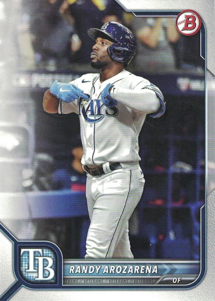 Randy Arozarena #79 Tampa Bay Rays | 2022 Bowman