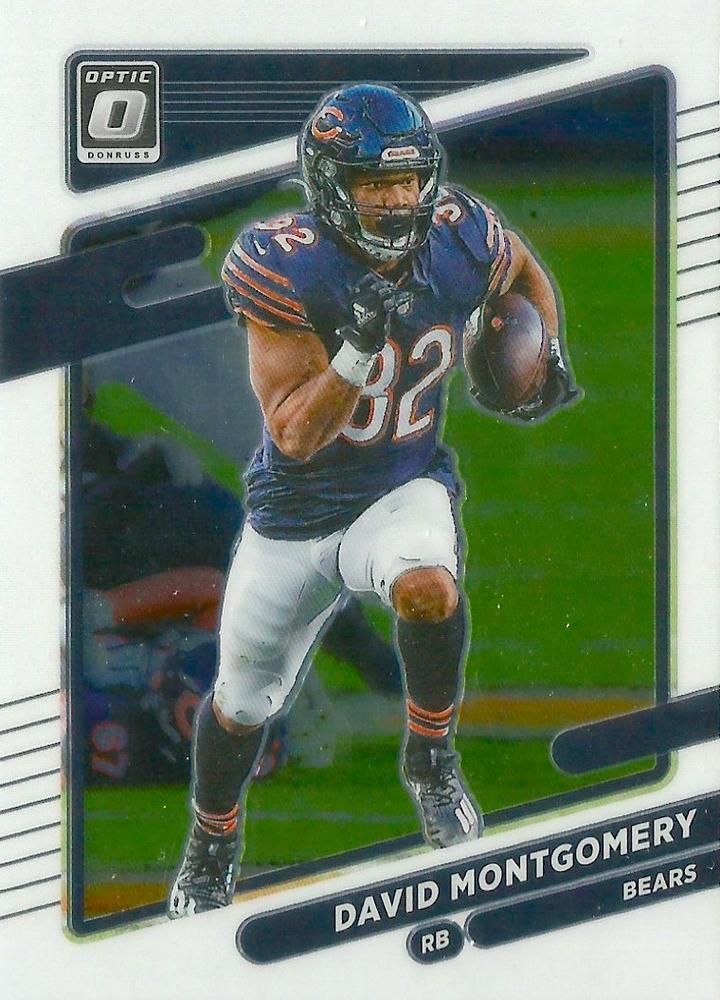 David Montgomery #79 Chicago Bears | 2021 Donruss Optic | NFL Football