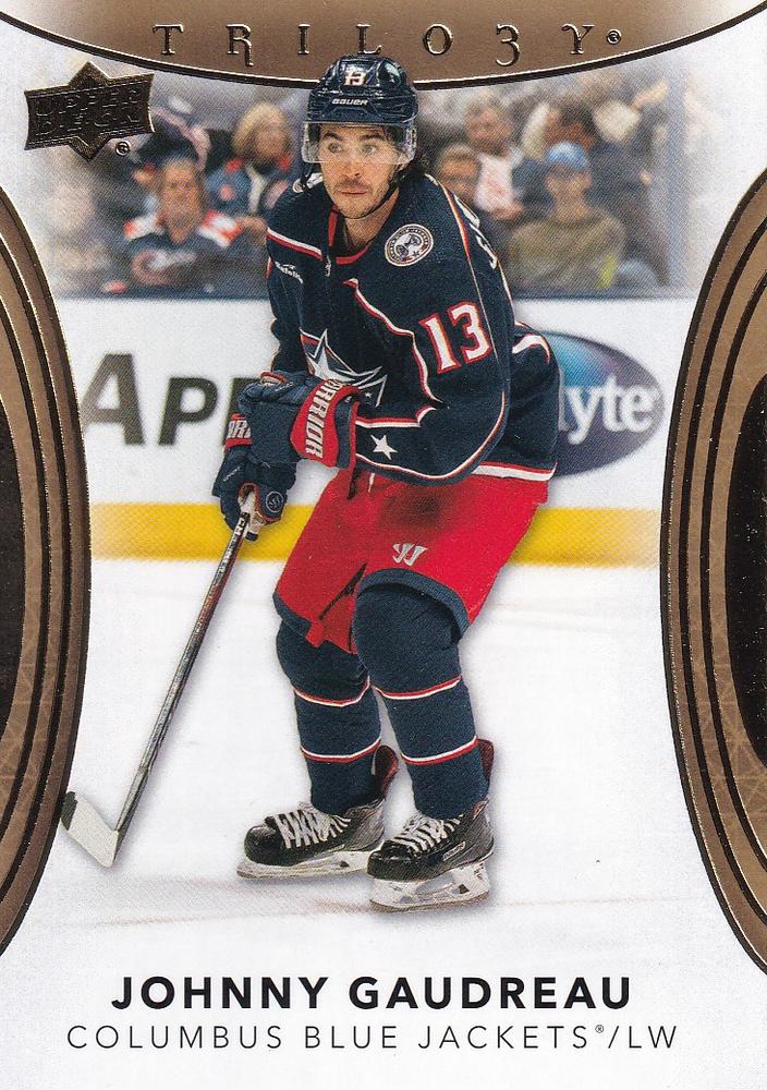 Johnny Gaudreau #79 Columbus Blue Jackets | 2022-23 Upper Deck Trilogy