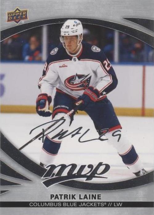 Patrik Laine #79 Columbus Blue Jackets | 2023-24 Upper Deck MVP Silver Script