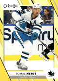 Tomas Hertl #79 San Jose Sharks | 2023-24 O-Pee-Chee Yellow Border