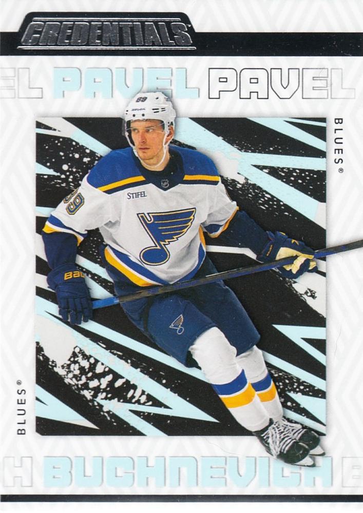 Pavel Buchnevich #79 St. Louis Blues | 2023-24 Upper Deck Credentials