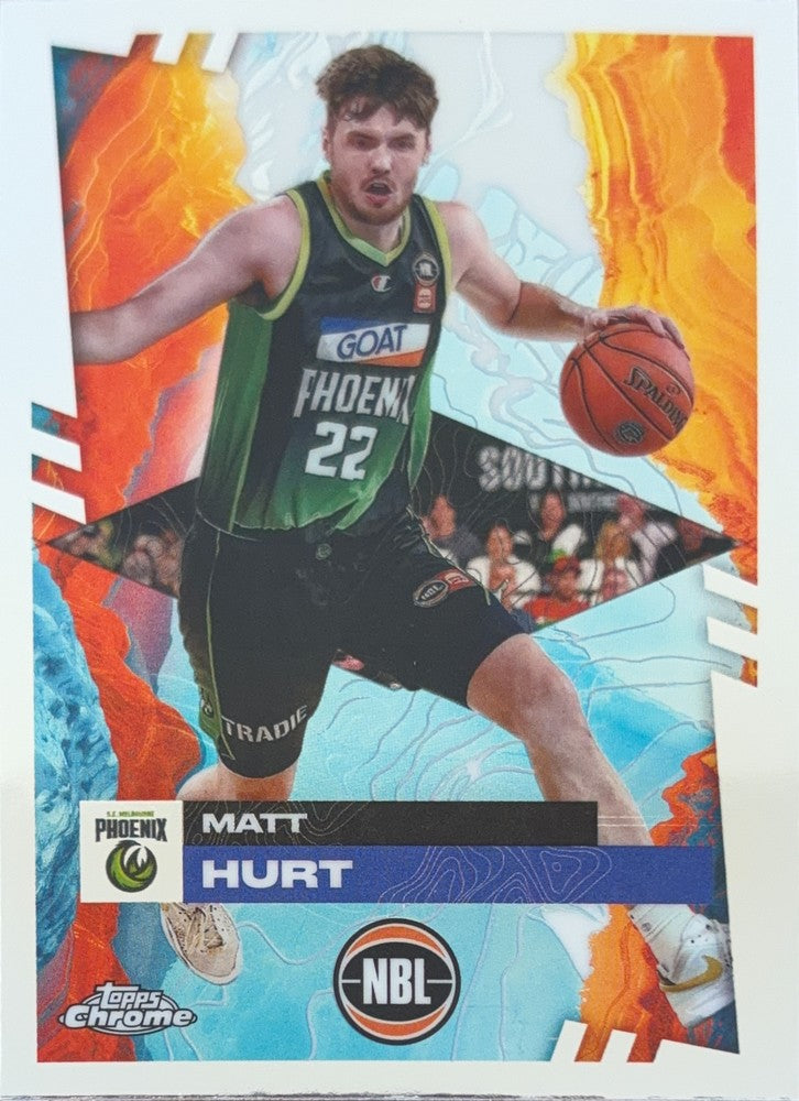 Matt Hurt #79 S.E. Melbourne Phoenix | 2024-25 Topps Chrome NBL (front)