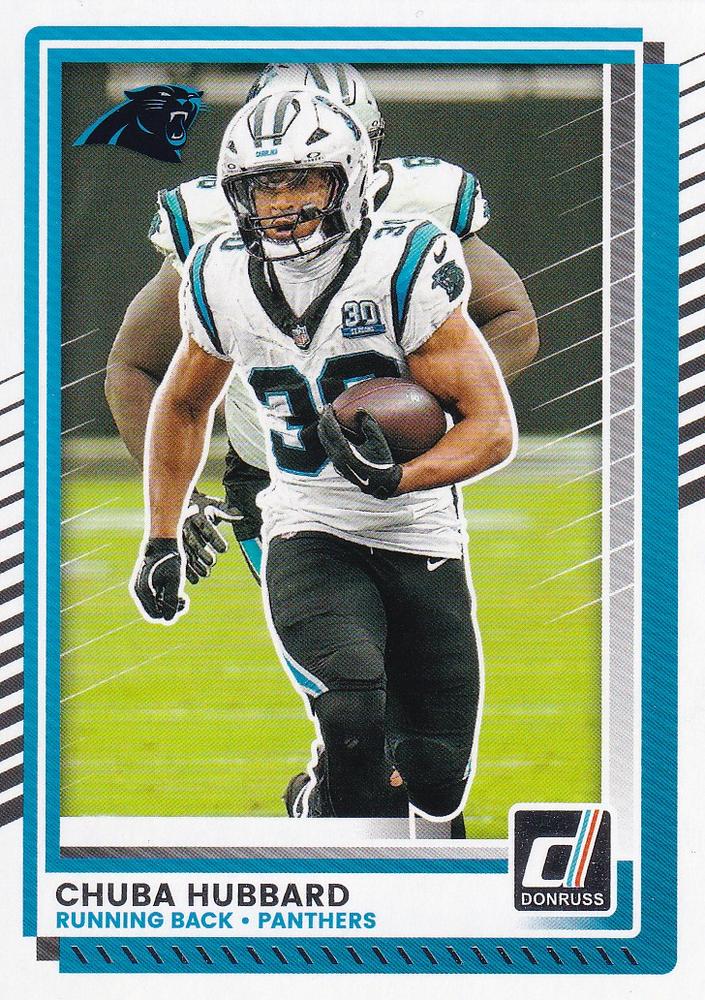 Chuba Hubbard #79 Carolina Panthers | 2025 Donruss | NFL Football