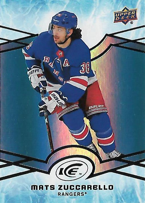 Mats Zuccarello #7 New York Rangers | 2018-19 Upper Deck Ice